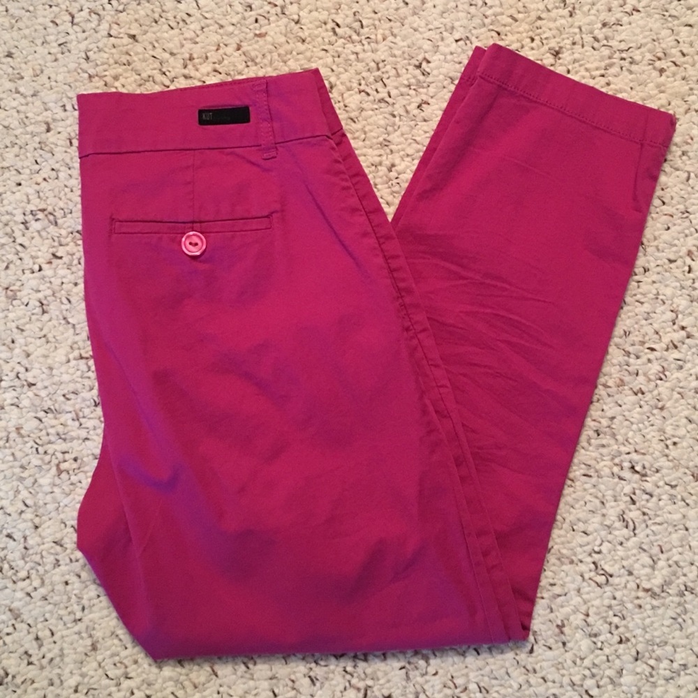 Pink capris